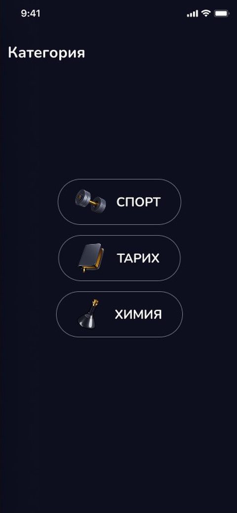 Экран приложения